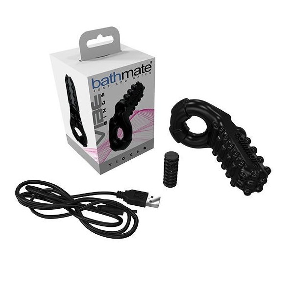 BATHMATE - VIBE TICKLE RING BATHMATE - Anillos para el pene sin v