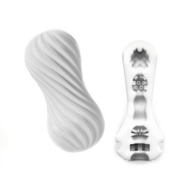 MASTURADOR MASCULINO TENGA WHITE FLEX - Varios masturbadores