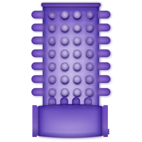 CASUAL LOVE - COUVERCLE DE PÉNIS DE VIBRATEUR LILAS CASUAL LOVE