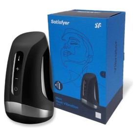 SATISFYER - MASTURBADOR HOMEM VIBRAÇÃO DE CALOR SATISFYER MEN