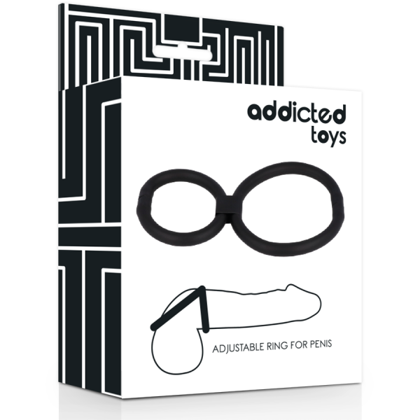 ADDICTED TOYS - ANNEAUX RÉGLABLES POUR PÉNIS ADDICTED TOYS