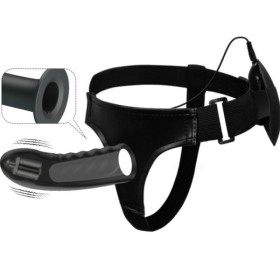 BONITO AMOR - MARVIN STRAP COM VIBRAÇÃO E BONITO AMOR OCO DILDO