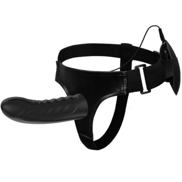 BONITO AMOR - MARVIN STRAP COM VIBRAÇÃO E BONITO AMOR OCO DILDO