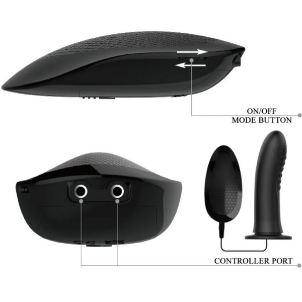 BONITO AMOR - MYRON COM VIBRAÇÃO E BONITO AMOR HOLLOW DILDO