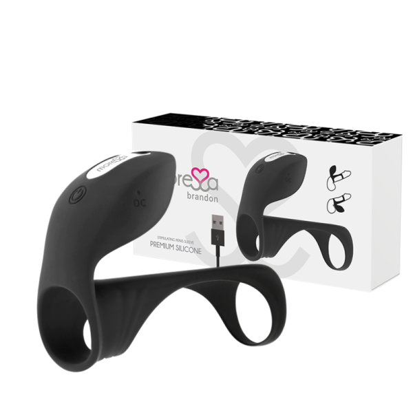 MORESSA - ANILLO VIBRADOR BRANDON CON FUNDA MORESSA