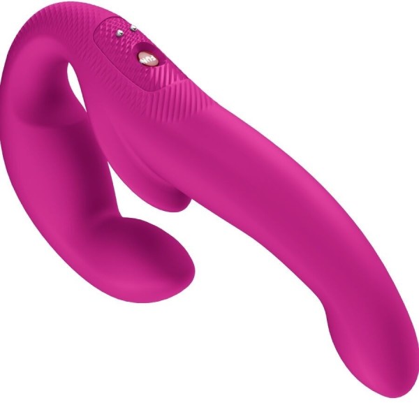 FUN FACTORY - SHARE VIBE PRO DILDO VIBRANTE DUPLO MAGENTA FUN FACTORY