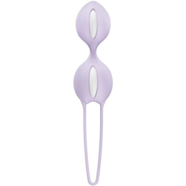 FUN FACTORY - SMARTBALLS DUO BOLAS KEGEL MORADA FUN FACTORY