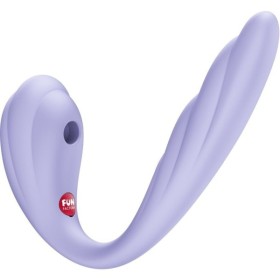 FUN FACTORY - VIVACE INSERABLE VIBRADOR DOBLE PULSO DE AIRE VIOLE