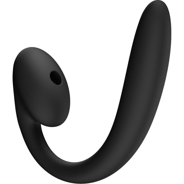 FUN FACTORY - VIBRATEUR À DOUBLE IMPULSION D'AIR INSERABLE CRESCENDO NOIR FUN FACTORY