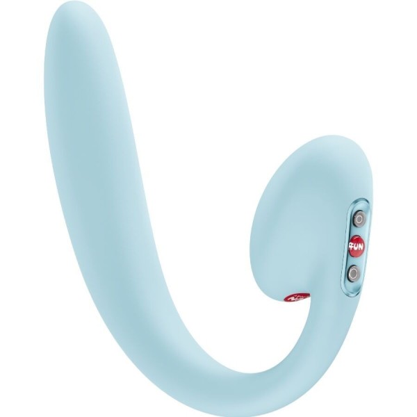 FUN FACTORY - VIBRATEUR À DOUBLE IMPULSION D'AIR CRESCENDO INSERABLE BLEU GLACÉ FUN FACTORY