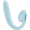 FUN FACTORY - VIBRATEUR À DOUBLE IMPULSION D'AIR CRESCENDO INSERABLE BLEU GLACÉ FUN FACTORY