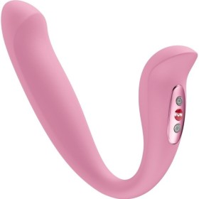 FUN FACTORY - VIBRADOR DE PULSO DE AR ​​DUPLO INSERÍVEL ROSA VELOCE FUN FACTORY