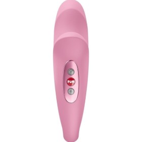 FUN FACTORY - VIBRADOR DE PULSO DE AR ​​DUPLO INSERÍVEL ROSA VELOCE FUN FACTORY