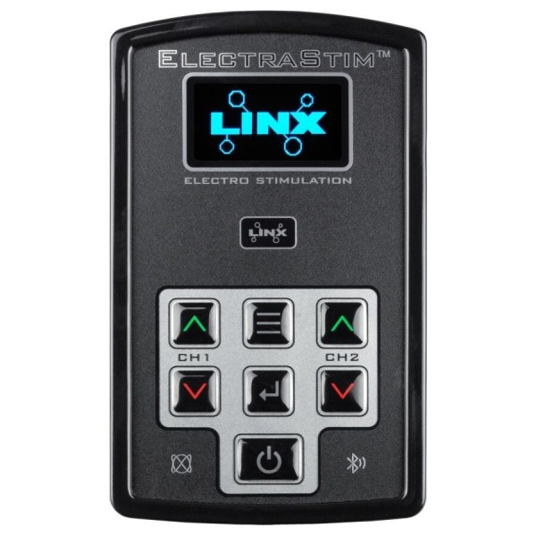 ELECTRASTIM - LINX STIMULATEUR ÉLECTRIQUE À DOUBLE CANAL AVEC APPLICATION ET TÉLÉCOMMANDE ELECTRASTIM