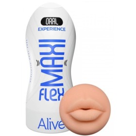 ALIVE - MASTURBADEUR MÂLE MAXI FLEX TAILLE ORAL L ALIVE