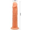 BAILE - GODE RÉALISTE VIVE 19.8 CM COULEUR NATURELLE BAILE DILDOS