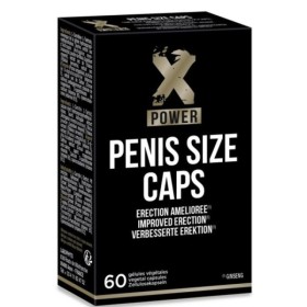 CAPSULES DE TAILLE DE PÉNIS POUR DES ÉRECTIONS AMÉLIORÉES 60 CAP XPOWER