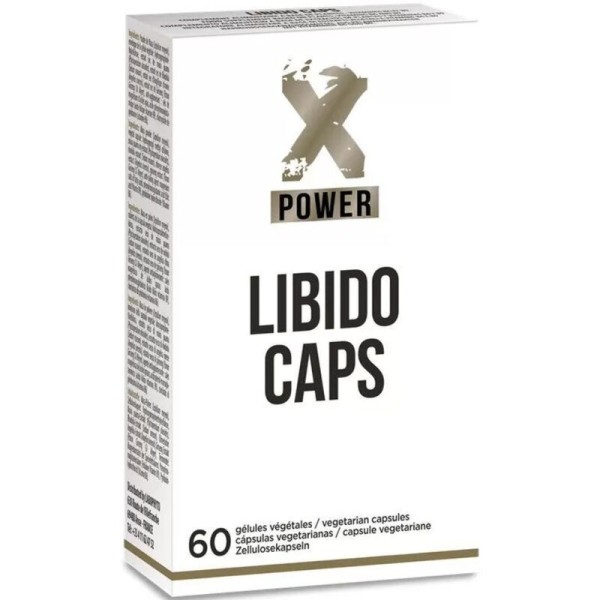 LIBIDO CÁPSULAS 60 CÁPSULAS XPOWER - Pastillas para mujer