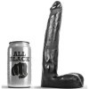 ALL BLACK - DILDO REALÍSTICO 21 CM ALL BLACK - Pênis realistas