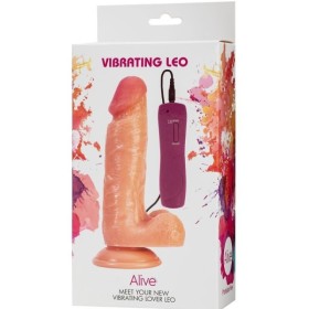 VIBRADOR PENE REALISTA LEO 17 CM ALIVE - Vibradores realistas