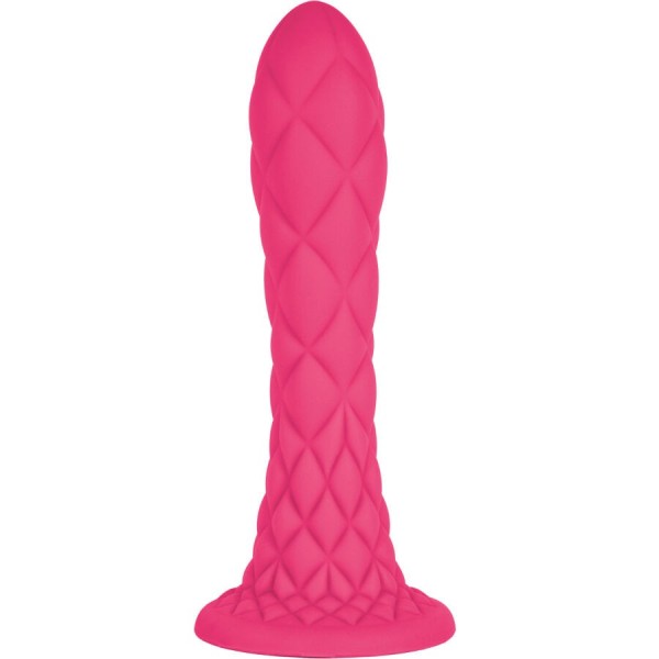 SILEXD - DREAMY DILDO FANTASY SILICONE LIQUIDE THERMOREACTIF FUCHSIA 18,5 CM SILEXD