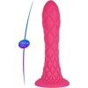 SILEXD - DREAMY DILDO FANTASY SILICONE LIQUIDE THERMOREACTIF FUCHSIA 18,5 CM SILEXD