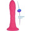 SILEXD - DREAMY DILDO FANTASY SILICONE LIQUIDE THERMOREACTIF FUCHSIA 18,5 CM SILEXD