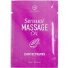 SECRETPLAY - HUILE DE MASSAGE MONODOSE AUX FRUITS EXOTIQUES 10 ML SECRETPLAY COSMETIC