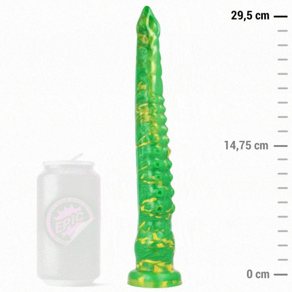 EPIC - DILDO HYLOS GREEN FLASH EPIC - Godes sans vibration