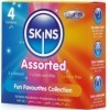 SKINS - PACK DE 4 PRÉSERVATIFS PREMIUM ASSORTIS SKINS