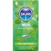 SKINS - PACK DE 8 CONDONES PREMIUM MENTA SKINS - Sabores