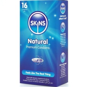 SKINS - PACK DE 16 PRÉSERVATIFS NATURELS PREMIUM SKINS