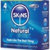 SKINS - PACK DE 4 PRÉSERVATIFS NATURELS PREMIUM SKINS