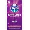 SKINS - PACK DE 8 CONDONES EXTRA GRANDES PREMIUM SKINS