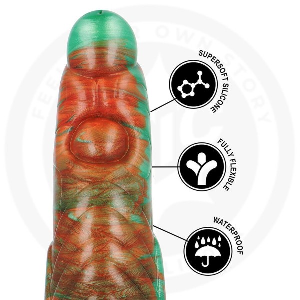 EPIC - DILDO TIRYON GREEN FLASH EPIC - Godes sans vibration