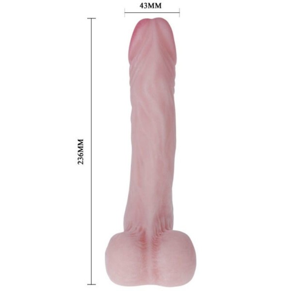 BAILE - GODE BITE RÉALISTE NATUREL BAILE DILDOS - Godes sans vibration