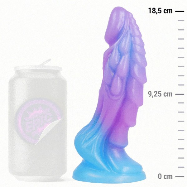 EPIC - SAPPHIRE LUNAR GLOW DILDO EPIC - Consoladores sin vibracio
