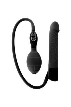 Vibromasseur gonflable noir - Discret & pas cher | Seven Creations