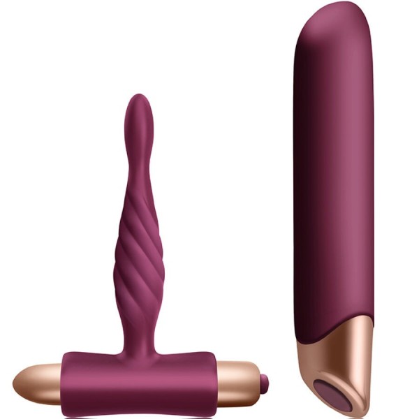 CLIMAXIMUM - KIT VIBRADOR RAPTURE CLASSIC + PLUG ANAL PRINCIPIANT