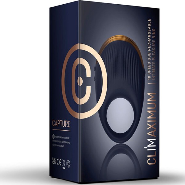 CLIMAXIMUM - ANILLO VIBRADOR PARA EL PENE CAPTURE SENSORY CLIMAXI