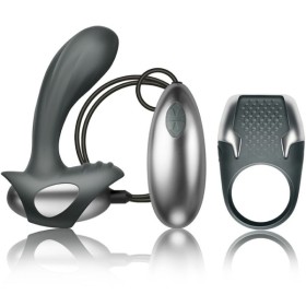 CLIMAXIMUM - KIT EXCITE ANNEAU PÉNITENTIAIRE + MASSEUR DE PROSTATE À FIL CLIMAXIMUM
