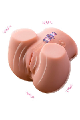 Masturbateur Réaliste Vagin & Anus XISE – Vibrations Intenses, Livraison Discrète
