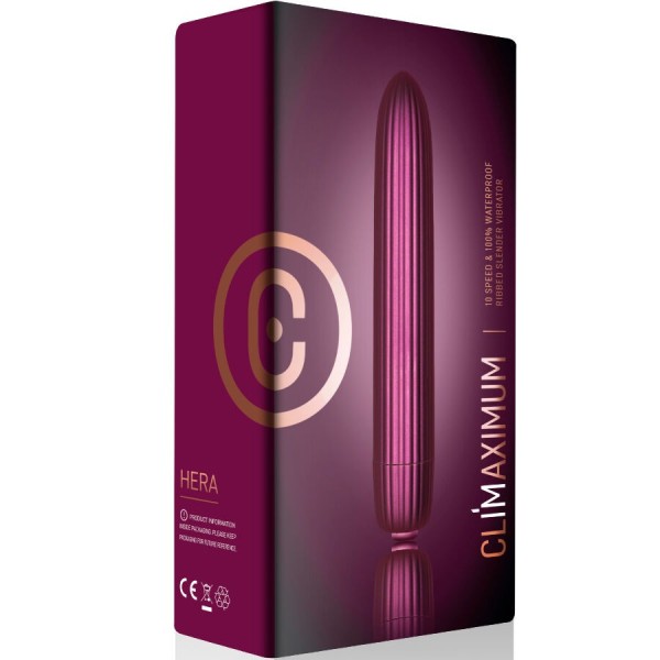 CLIMAXIMUM - VIBRADOR DE BALA TEXTURIZADO HERA CLIMAXIMUM