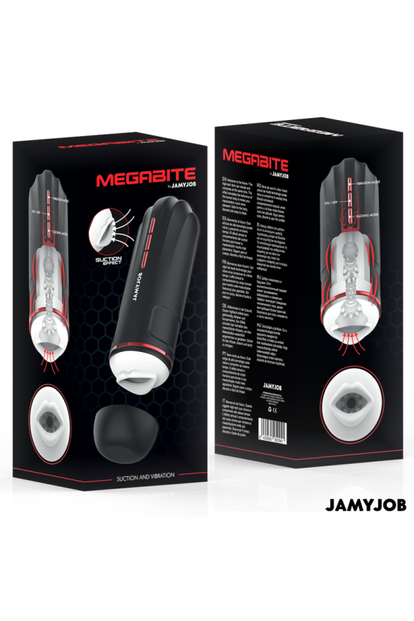 Masturbateur Buccal Automatique Megabite - 5 Modes Stimulants, Qualité Premium, Livraison Discrète