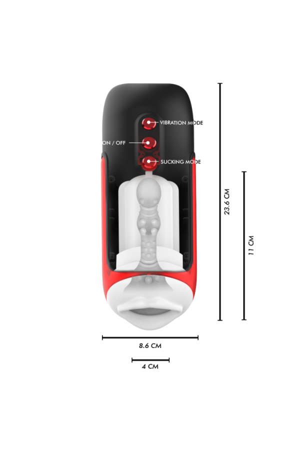 Masturbateur Buccal Blaze 5 Modes - Qualité Premium & Discrétion