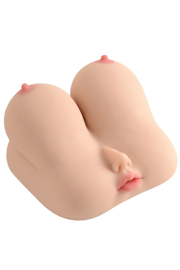 Masturbateur 3 en 1 Vagin Bouche Poitrine - Pas Cher, Livraison Discrète