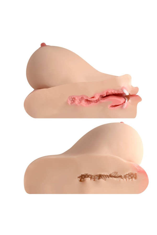 Masturbateur 3 en 1 Vagin Bouche Poitrine - Pas Cher, Livraison Discrète