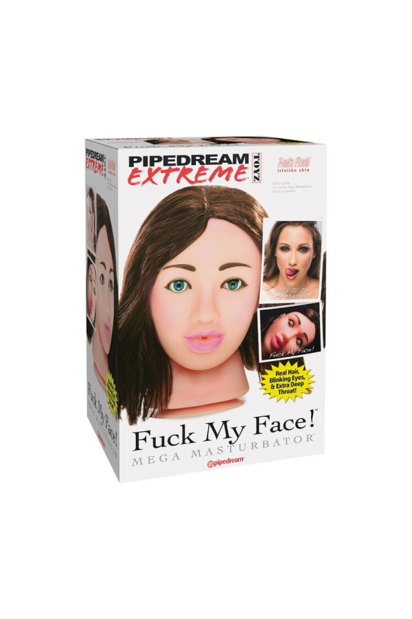 EXTREME TOYZ - FUCK ME MÉGA MASTURBATEUR VISAGE BRUN : Pas Cher, Livraison Discrète, Plaisir Intense.