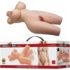 CRAZY BULL - TORSE FÉMININ RÉALISTE TIFFANY VAGIN ET ANAL 5,5 KG CRAZY BULL