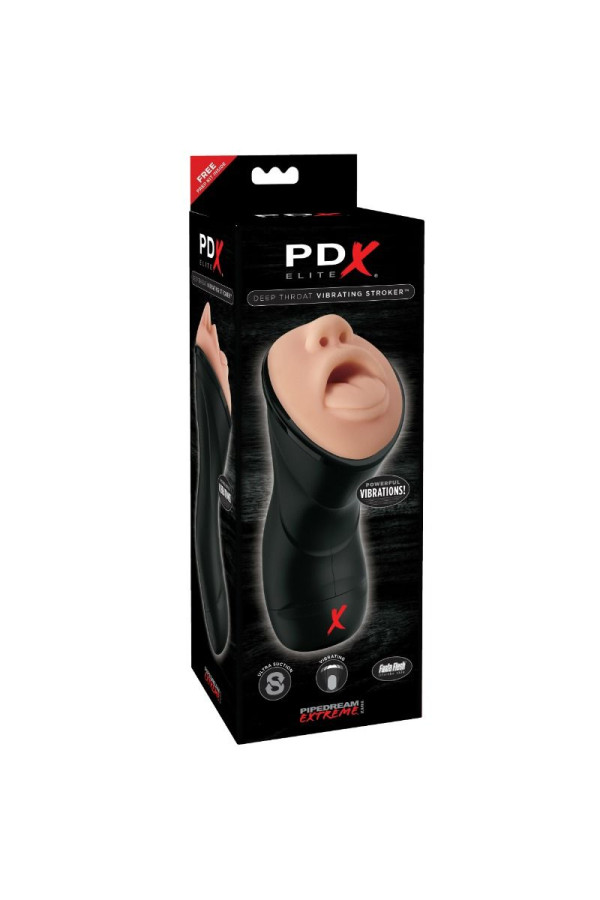 PDX ELITE - Stroker Vibrant Gorge Profonde | Qualité Premium, Discret, Pas Cher